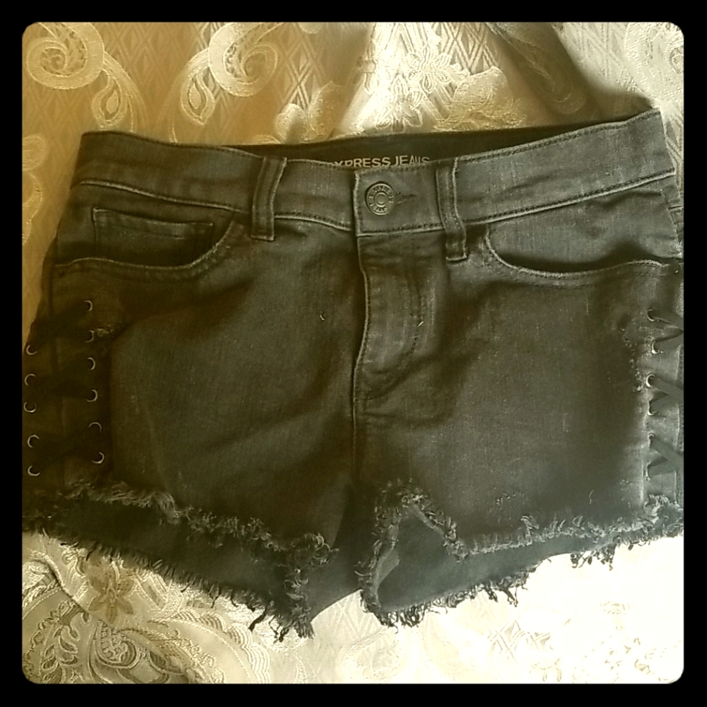 Black shorts
